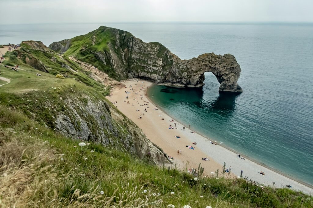 Durdle Door Beach in Lulworth