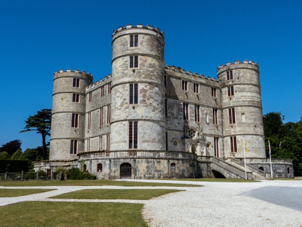 Lulworth Castle in East Lulworth