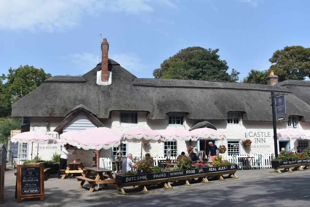 The Castle Inn Pub in West Lulworth