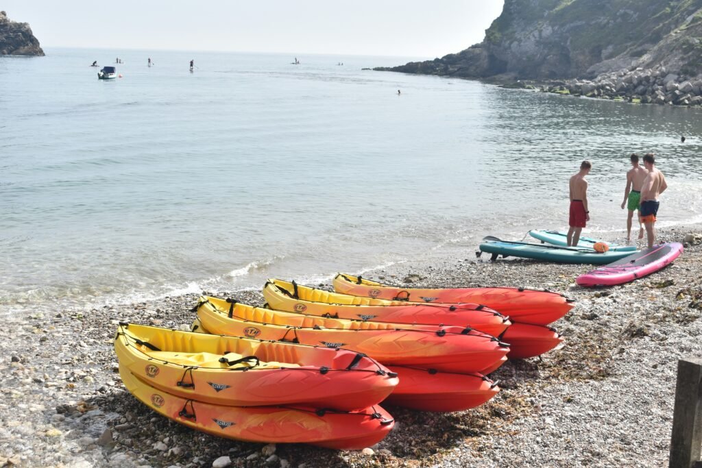 Kayaking and Paddleboarding in Lulworth Cove