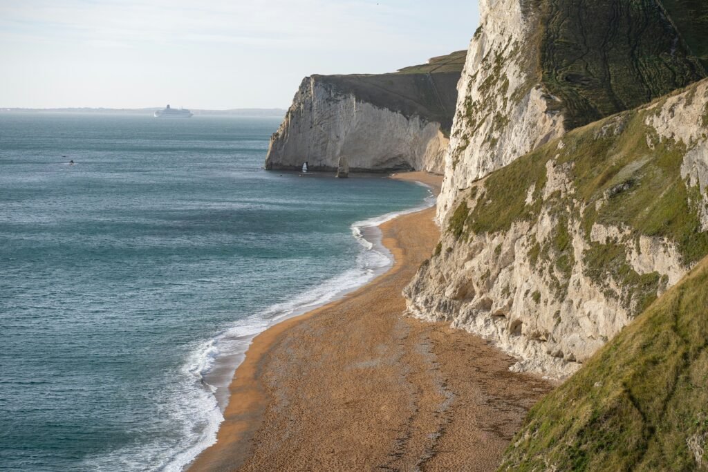 The beach at Durdle Door