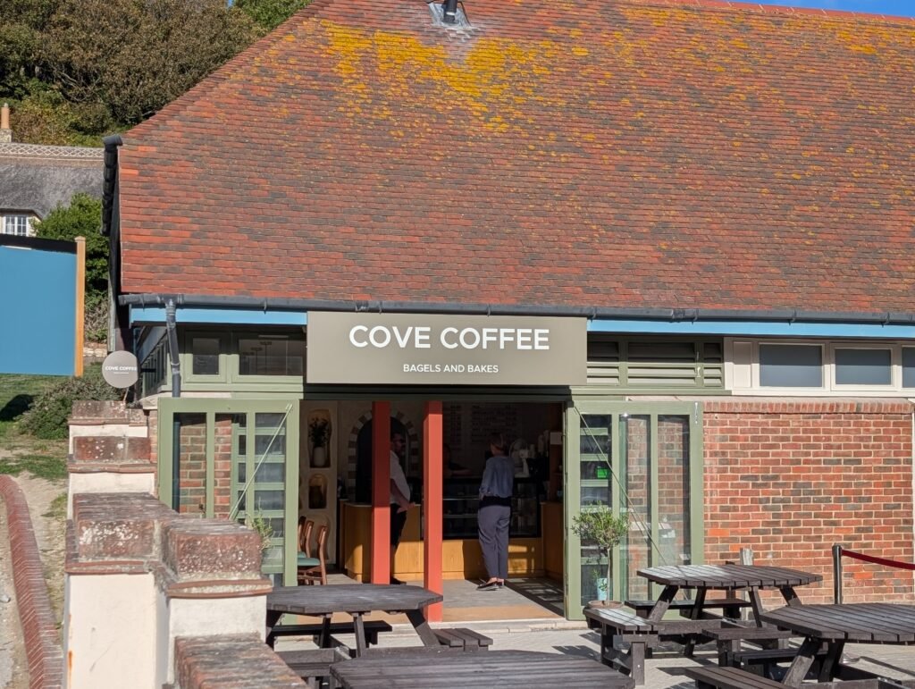 Cove Coffee Bagels & Bakes shop in Lulworth