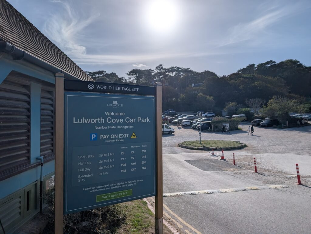 What is the cost of Parking at Lulworth Cove 2026